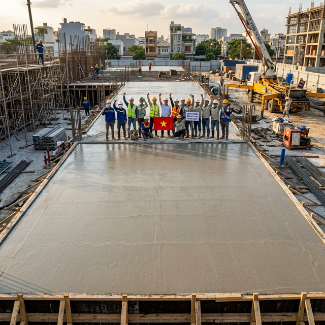 Sàn bê tông hoàn thiện